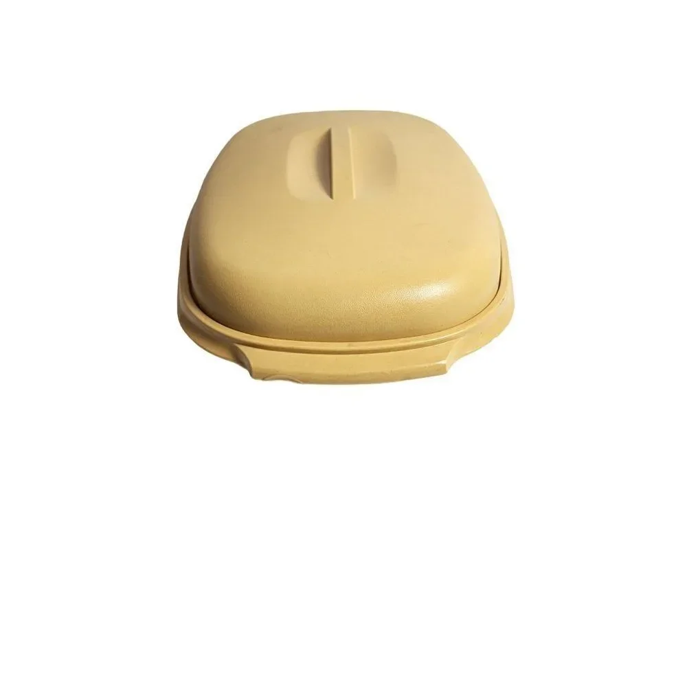 Vintage Harvest Gold Tupperware 2 Piece Steamer